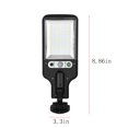 thumbnail image 3 of Gnmfd Solar Street Light IP65 Outdoor Motion Sensor LED Flood Light, Dusk to Dawn Solar Powered Security Light for Parking Lot, Driveway, Garden, Yard, Garage, Outdoor Area Lighting, 3 of 7