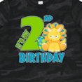 thumbnail image 4 of Inktastic Its My 2nd Birthday with Dinosaur Boys or Girls Toddler T-Shirt, 4 of 5