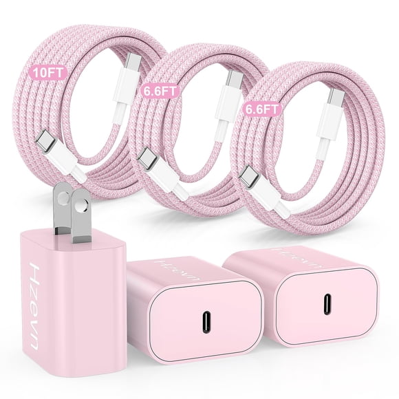 Cargador Hzevn USB C de carga rápida de 20 W para iPhone 15 Pro Max