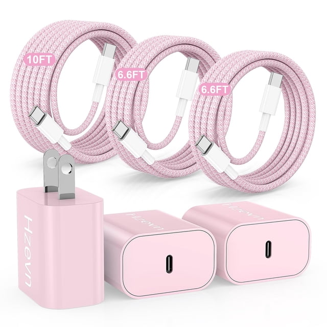 Cargador Hzevn USB C de carga rápida de 20 W para iPhone 15 Pro Max