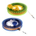 thumbnail image 1 of 2 Piezas De Spool: Carrete De Carrete Para Pesca profesion Para Adultos, Con Línea Retorcida De 450 M, Mecanismo De Bloqueo, Ani Yotijar Carrete de pesca, 1 of 7