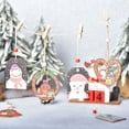 thumbnail image 3 of Colgante de Rodajas de Madera Naiovety de Navidad, Adornos Colgantes de Dibujos Animados, 3 Piezas, 3 of 6