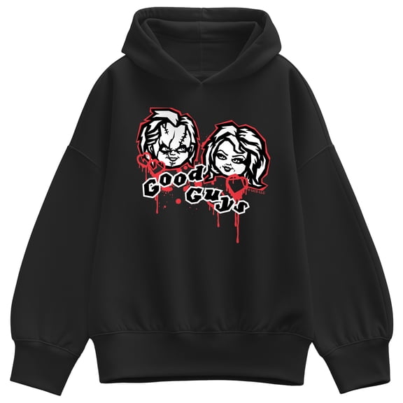 Chucky - Good Guys Together - Women's Oversized Fleece Hoodie Sweatshirt