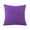 Purple, variant on Dark Purple Solid Color Velvet Pillow Cover Dark Purple Home Decor Soft Plush Cushion Case Concealed Zipper Decorative Throw Pillow Cover For Sofa Bed