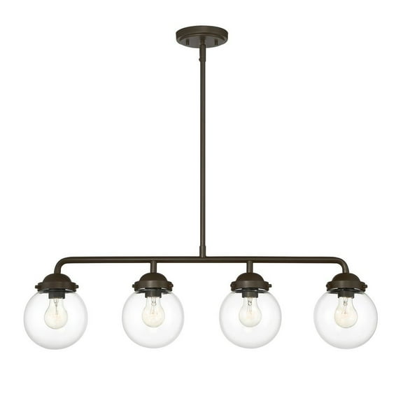 95938-ORB-Designers Fountain-Knoll - Four Light Island-Oil Rubbed Bronze Finish