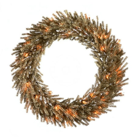 Vickerman 30 in. Mocha Wreath