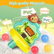 UQN Ball Drop Toys for 1 Year Old, Toddlers Toys with Hammer Pound Balls, Shoot Balls Game, Scoring Game, Ball Drop Tower for 1 Year Boys Girls Toys Gift, Montessori Toys for Toddlers 1-3 Year Old