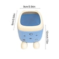 thumbnail image 2 of Cute Animal Shaped Pen Holder, Plastic Desktop Organizer for Stationery, Compact Storage Box for Office Desk Decor, 2 of 6