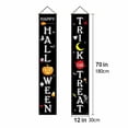 thumbnail image 3 of Wovilon Halloween Bathroom Decor, Halloween Curtain Decoration Door Hanging Painting Hanging Flag Decoration, 3 of 9