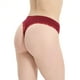 thumbnail image 3 of Zhuge Pack de 6 Calzoncillos Hipster Mujer,Algodón Transpirable con Detalles de Encaje, Braguitas Brasileñas Sexy y Cómodas para Todo Día，Estilo B,Talle M Vino tinto, 3 of 5