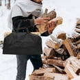 thumbnail image 4 of FENGGUIQU 1Pcs Foldable Firewood Holder Log Bag for Christmas and Picnic Use, 4 of 6