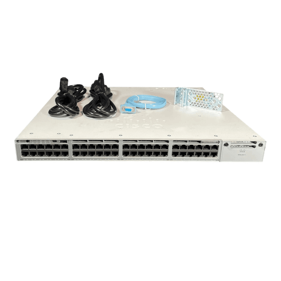 Restored Cisco Catalyst C9300-48U-E UPOE 48 Port Switch (Refurbished)