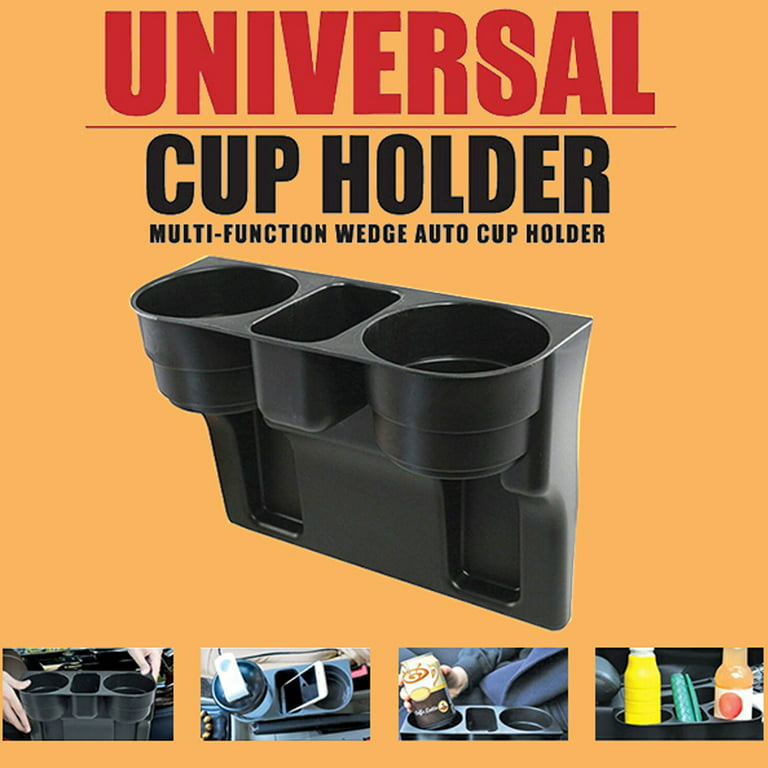 Betterz Car Cup Holder Holes Multifunction Black Universal Eco-Friendly Car Bottle Rack for Vehicle