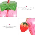thumbnail image 6 of Hytrove Drink Cups Strawberry Shape Rosy 2Pcs 4.7x3.5x3.5in, 6 of 8