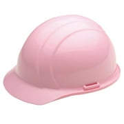 Erb-19775 Americana Hard Hat, 4 Point Ratchet Suspension - Hi Viz Pink