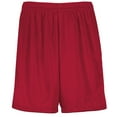 thumbnail image 3 of Augusta Sportswear XL Boys Modified Mesh Shorts Scarlet 1851, 3 of 5