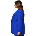 thumbnail image 2 of Blazer con ribete, Roman Fashion Tallas Extras. 2631 (Rey) azul 40 Roman Fashion JA-ELY-2631-REY, 2 of 6