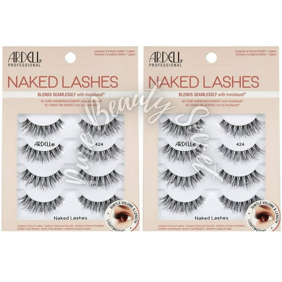 Ardell - 4 Pairs - Naked Lashes - 424 x 2