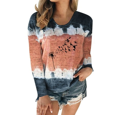 

B91xZ Fall Long Sleeve Shirts For Women Women s Basic Long Sleeve T Shirts Crewneck Slim Fit Spandex Tops Plain Layer Underscrub Tees Black M
