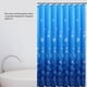 thumbnail image 2 of Cortina De Ducha,Impresiones De Espuma Azul Poliéster Cortina De Ducha De Poliéster Decoraciones De Baño Cortina De Ducha Experiencia Inigualable, 2 of 8