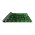 thumbnail image 2 of Ahgly Company Indoor Square Persian Emerald Green Traditional Area Rugs, 3' Square, 2 of 4