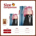 thumbnail image 3 of KLL Dog in Hairdresser for Christmas Gift Bag,Holiday Bags for Gifts Christmas Bags & Drawstring Gift Pouch Reusable Holiday Gift Bags & Party Favor Bags (1 PCS)-Small, 3 of 9