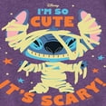 thumbnail image 3 of Lilo & Stitch - So Cute It's Scary - Toddler And Youth Girls Short Sleeve Graphic T-Shirt, 3 of 5