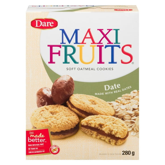 Maxi Fruits Date Cookies, Dare, 280 g