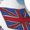 1 Black, variant on Women Crew Soft Moisture-wicking Socks London Landmark2 Pattern Design Cotton Socks, One Size fit All