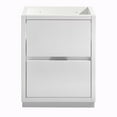 thumbnail image 3 of Fresca Valencia 24" Glossy White Free Standing Modern Bathroom Cabinet, 3 of 4