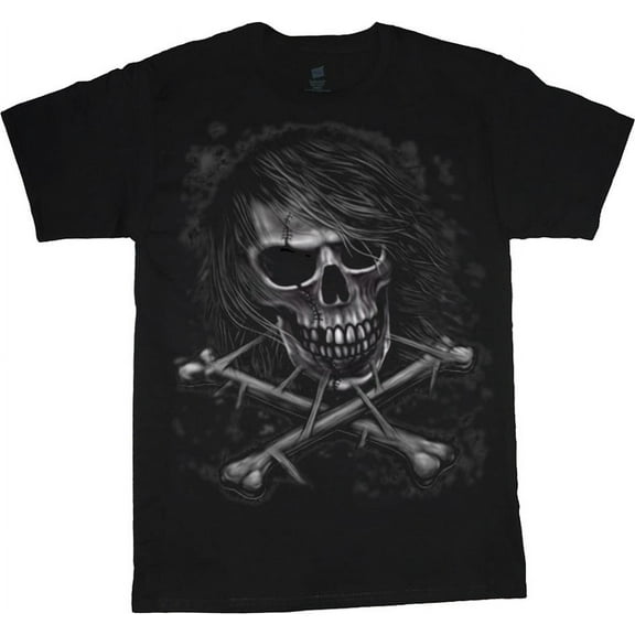 Crossbones Skull T-shirt Mens Graphic Tees