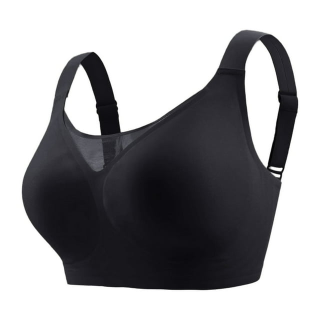 Non Wired Bra Women‘s Padded Full Cup Bra Without Underwire With Padding Seamless Bustier Bralette Breathable Soft