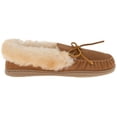 thumbnail image 6 of Minnetonka Women's Suede Alpine Sheepskin Moc Slipper, 6 of 8