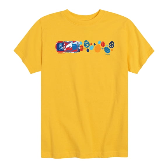 Cars - Easter Egg - Youth Boys Short Sleeve Graphic T-Shirt