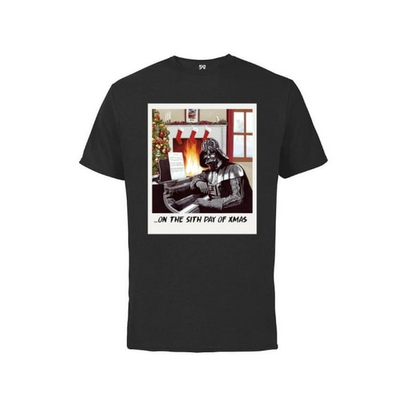 Star Wars Darth Vader Sith Day of Xmas Holiday - Short Sleeve Cotton T-Shirt for Adults -Customized