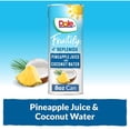 thumbnail image 2 of Dole Fruitify Replenish, Pineapple Juice & Coconut Water, 8 Fl Oz (Pack Of 4), 4 Total Cans, 2 of 3