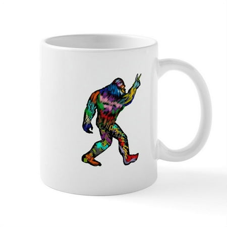 

CafePress - PEACE UP Mugs - 11 oz Ceramic Mug - Novelty Coffee Tea Cup