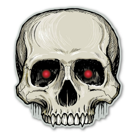Skull Halloween Magnet