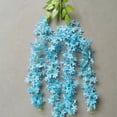 thumbnail image 3 of Matsuzay Flor artificial de bajo mantenimiento para interiores o exteriores para la decoración del hogar Flores artificiales de apariencia Decoración rosa 1 paquete, 3 of 6