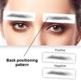 thumbnail image 4 of Biplut 3Pcs 6D Lasting Natural Bionic Eyebrow Tattoo Eye Makeup Water Transfer Sticker (Brown Color 5), 4 of 13