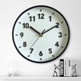 thumbnail image 1 of Modern Simple Wall Clock Candy Color Silent Home Clocks Ornament for Kitchen Home Office, 1 of 3