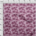 thumbnail image 3 of oneOone Cotton Flex Purple Fabric Ocean Sewing Craft Projects Fabric Prints By Yard 40 Inch Wide, 3 of 4