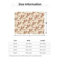 thumbnail image 5 of Yiaed Howdy Cowgirl Print Blanket Throw Blanket Soft Cozy Flannel Blanket for Home Bed Sofa Couch Chair-50"x40", 5 of 6