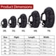 thumbnail image 5 of Mochila impermeable de 20 a 70 l con funda para lluvia, moderna, con letras de flores moradas, para deportes al aire libre, ciclismo, funda de seguridad para lluvia, para acampar y hacer senderismo, 5 of 5