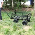 thumbnail image 5 of “Heavy-Duty Garden Wagon Cart with All-Terrain Wheels – Ideal for Transporting Firewood, Gardening Supplies & Kids’ Outdoor Toys”, 5 of 22