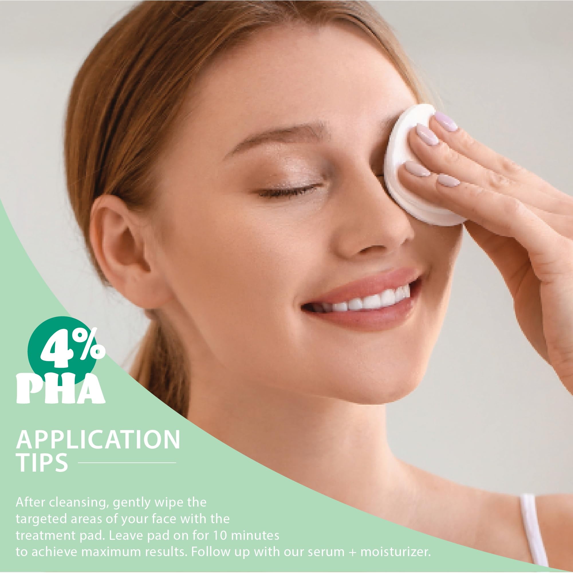 SoloVegan PHA LHA Facial Exfoliator Skin Care Toner Pads Serum Cleanser I Korean Skincare
