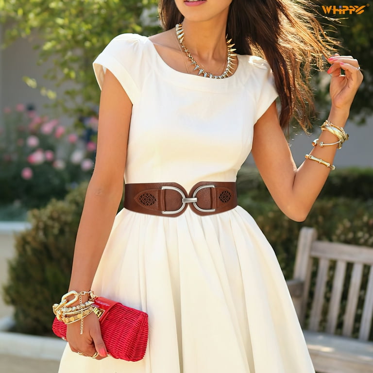 sachin and babi light blue dress Lady Velvet Wide Belt Cinch Corset Waistbands High Waist Belts for Dress  Fashion