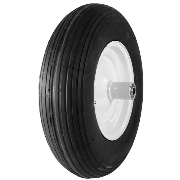 Ensemble de roue de brouette Laser - Dim. : 4,80 x 4,00 x 8