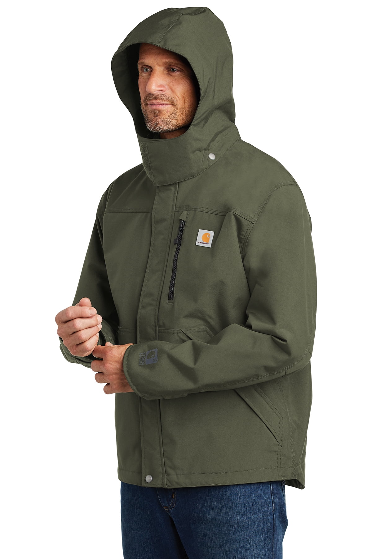 Carhartt Jacke Oliv Carhartt WIP OG Active Jacket Olive, Stone Canvas