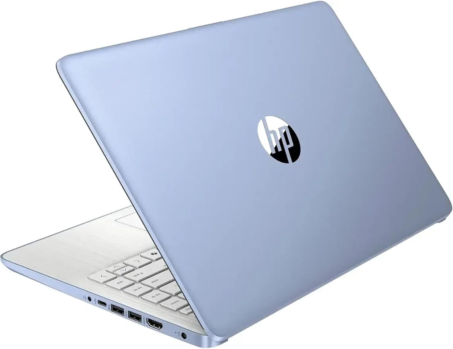 HP 14-dq6012dx 14" Intel Processor N150 up to 3.60 GHz 4 GB DDR4 128 GB UFS Intel Graphics Windows 11 Home Laptop, Blue - B86L6UA
